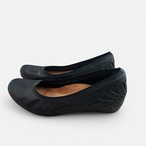 Rockport Cobb Hill Leather Ballet Flats Slip on Shoes Womens 8.5